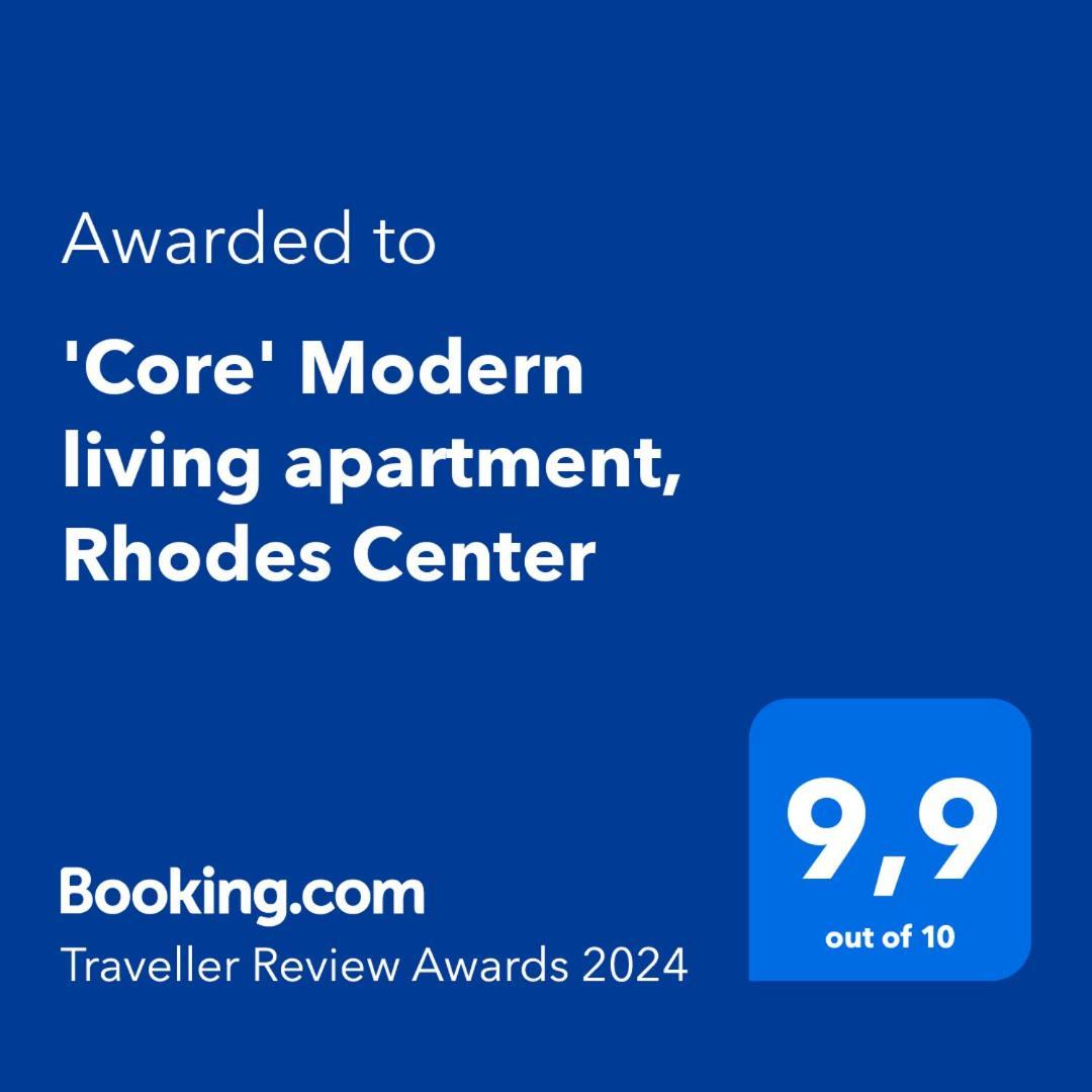 'Core' Modern Living Apartment, Rhodes Center Rhodes City Kültér fotó